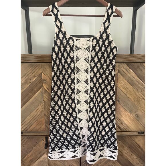 Z Supply Playa Crochet Mini Dress Size M - Picture 1 of 5